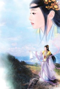 似月光吻桔梗
